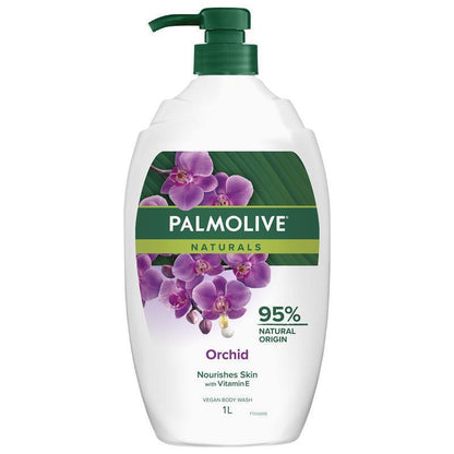 Palmolive Naturals Orchid Body Wash with Almond Milk & Vitamin E - 1L