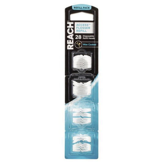 REACH® Access Flosser Refill Heads - 28 Pack-Auzzi Store