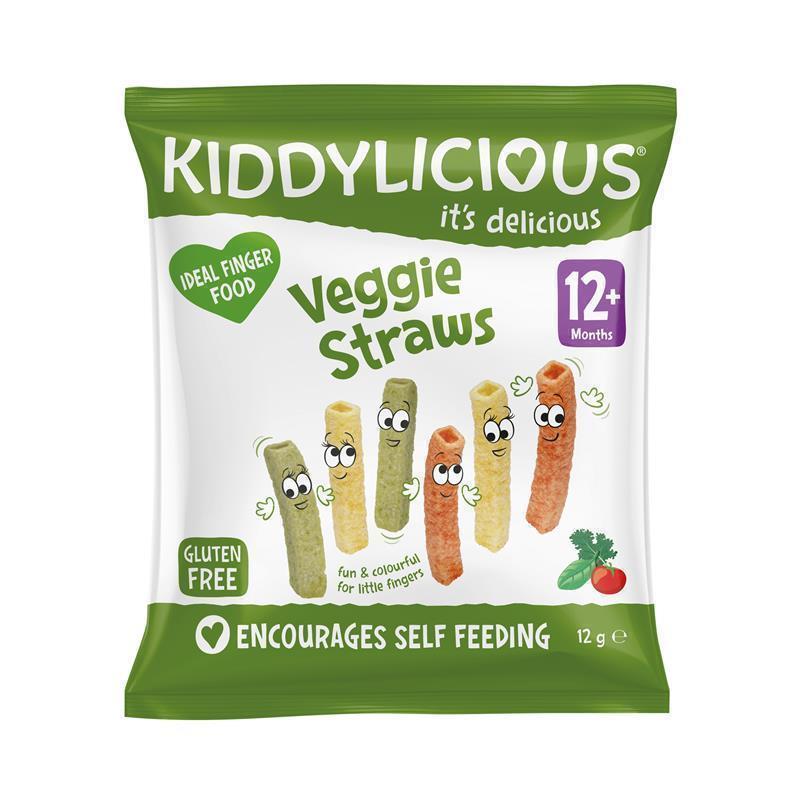 Kiddylicious Veggie Straws 12g - Tasty & Nutritious Snack