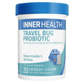Inner Health Travel Bug Probiotics 20 Capsules – Prevents Traveller’s Diarrhea