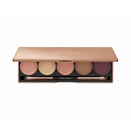 Nude By Nature Natural Illusion Eye Palette 02 Soft Rose - Auzzistore
