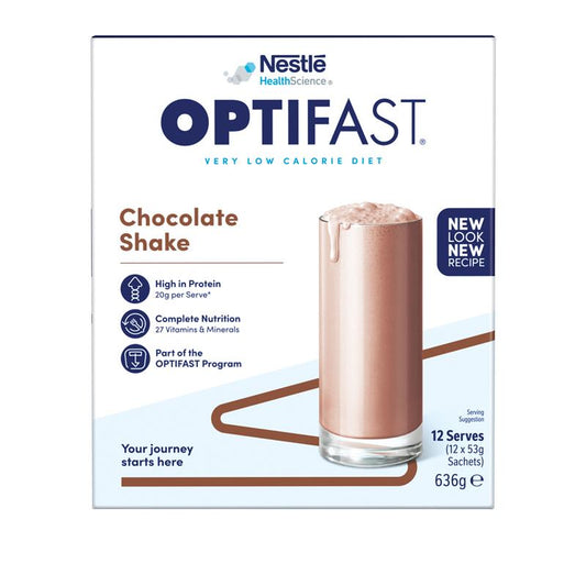 Optifast VLCD Shake Chocolate - 12 x 53g-Auzzi Store
