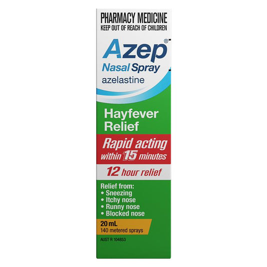 Azep Hayfever Relief Nasal Spray 20ml - Fast-Acting Allergy Relief - Auzzi Store