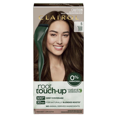 Clairol Root Touch Up Natural Instincts 5 Medium Brown - Permanent Hair Colour (35g)
