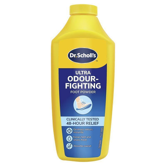 Dr. Scholl's Ultra Odour-Fighting Foot Powder - 85g | Fresh Feet All Day-Auzzi Store