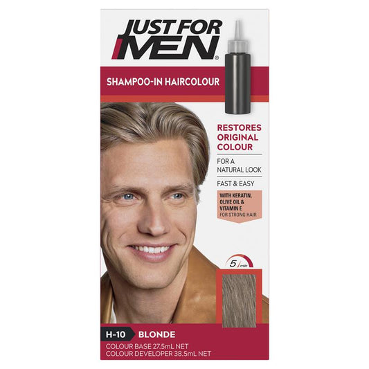 Just For Men Hair Colour H-10 Blonde - Natural Grey Coverage – view 2