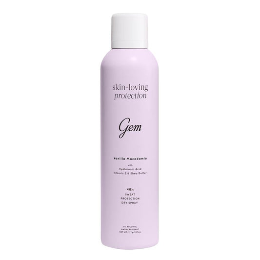 Gem Skin-Loving Deodorant 207ml - 48h Protection Vanilla Macadamia - Auzzistore
