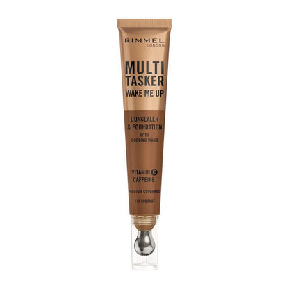 Rimmel Multi Tasker Wake Me Up Concealer & Foundation 110 Warm Coconut
