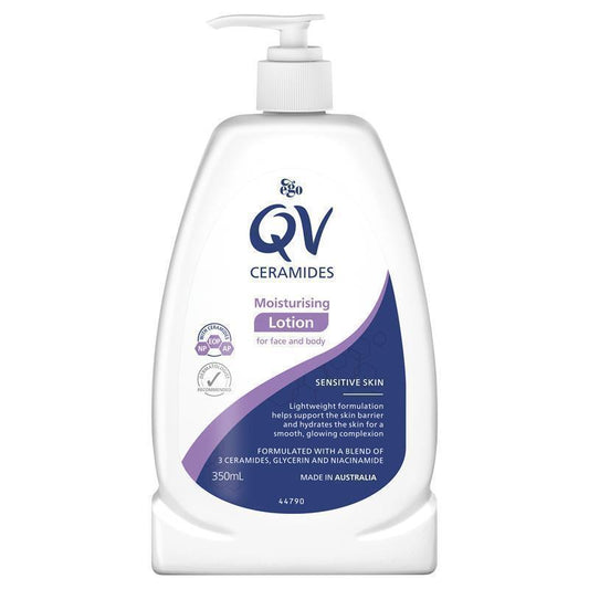 Ego QV Ceramides Lotion 350ml - Hydrating Lotion for Sensitive Skin