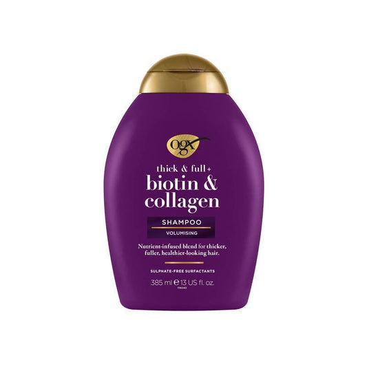 OGX Thick & Full + Volumising Biotin & Collagen Shampoo - 385ml-Auzzi Store