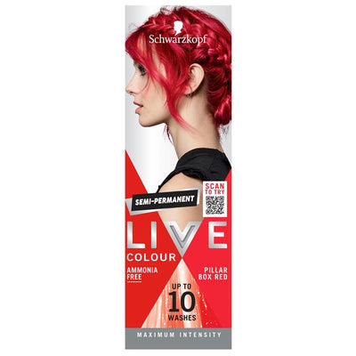 Schwarzkopf LIVE Colour Pillar Box Red - Semi Permanent 75ml