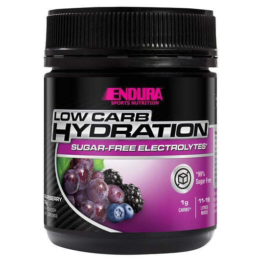 Endura Low Carb Hydration - Grapeberry 128g - Auzzi Store