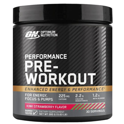 Optimum Nutrition Performance Preworkout Kiwi Strawberry - 285g