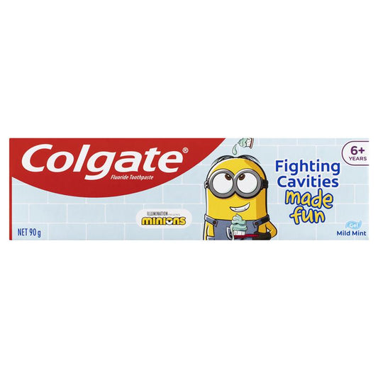 Colgate Kids Mint Minions Toothpaste 90g - Cavity Protection for Ages 6+ – view 2