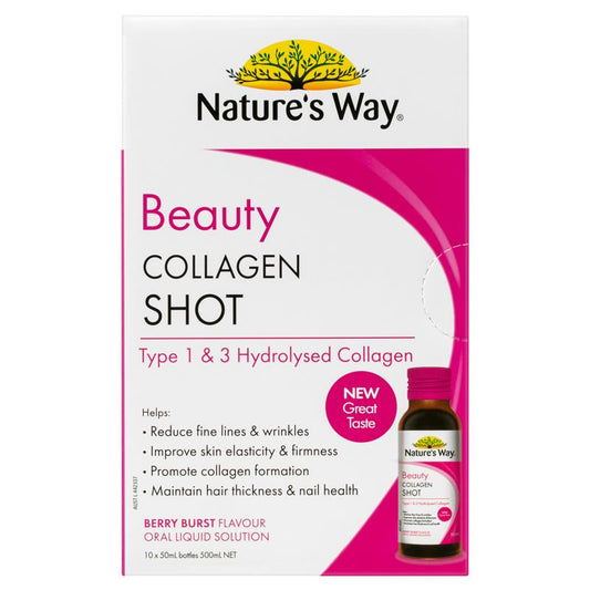 Nature's Way Collagen Shots with Vitamin E & Biotin, 10x50ml – view 2