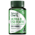 Nature's Own Ultra B 150 Forte - 60 Tablets for Energy Support
