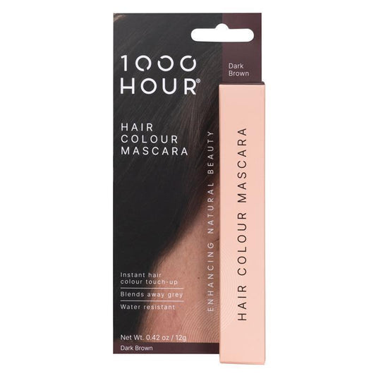 1000 Hour Hair Colour Mascara - Dark Brown 12g - Auzzistore