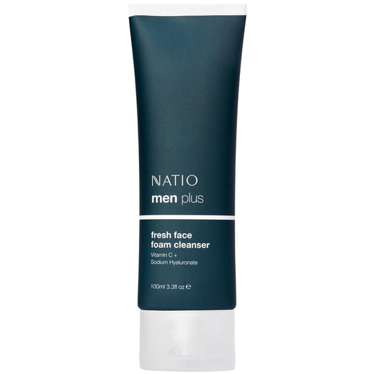 Natio Men's Plus Fresh Face Foam Cleanser - 100ml