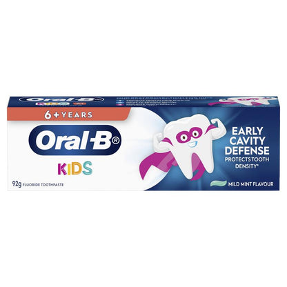 Oral-B Kids Toothpaste Early Cavity Defence 6+ Yrs - 92g
