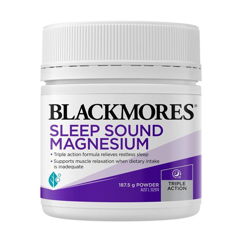 Blackmores Sleep Sound Magnesium Powder 187.5g - Restful Sleep Support