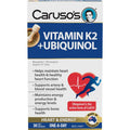 Caruso's Vitamin K2 + Ubiquinol 30 Capsules