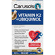 Caruso's Vitamin K2 + Ubiquinol 30 Capsules - Auzzistore
