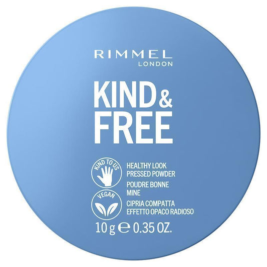 Rimmel Kind & Free Pressed Powder 160 Medium - Lightweight Finish - Auzzistore