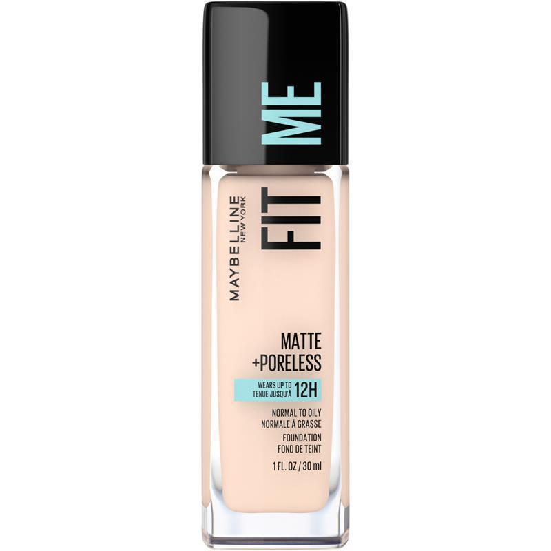 Maybelline Fit Me Matte & Poreless Mattifying Liquid Foundation - Fair Porcelain 102