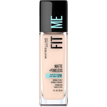 Maybelline Fit Me Matte & Poreless Mattifying Liquid Foundation - Fair Porcelain 102