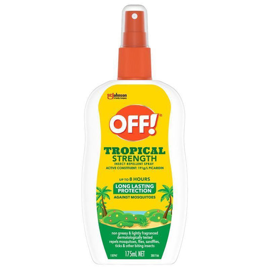Off! Tropical Strength Insect Repellent Pump 175g - Long-Lasting Protection Against Biting Bugs-Auzzi Store