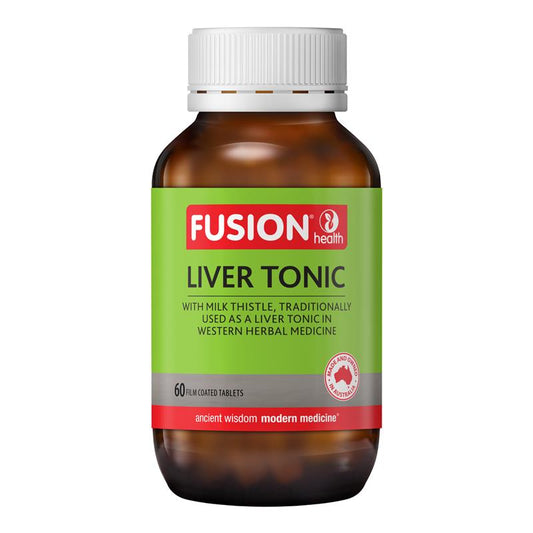 Fusion Liver Tonic - 60 Tablets for Enhanced Liver Function