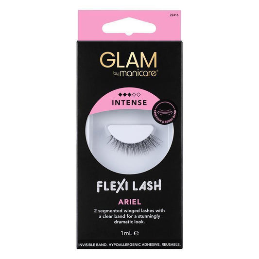 Glam By Manicare Ariel Flexi Lashes Intense - 2 Pairs