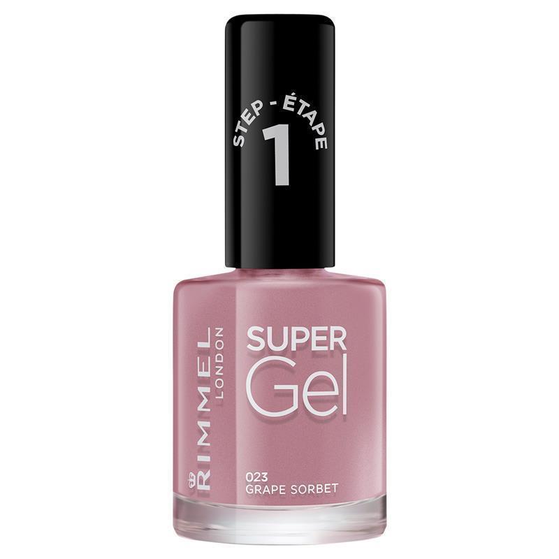 Rimmel Super Gel Nail Polish 023 Grape Sorbet