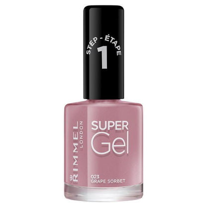 Rimmel Super Gel Nail Polish 023 Grape Sorbet