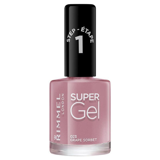 Rimmel Super Gel Nail Polish 023 Grape Sorbet