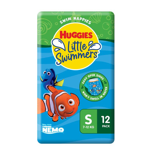 Huggies Little Swimmers Disposable Swim Pants - 12 Pack (Small)-Auzzi Store
