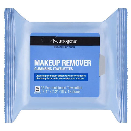Neutrogena Makeup Remover Cleansing Towelettes - 25 Pack-Auzzi Store