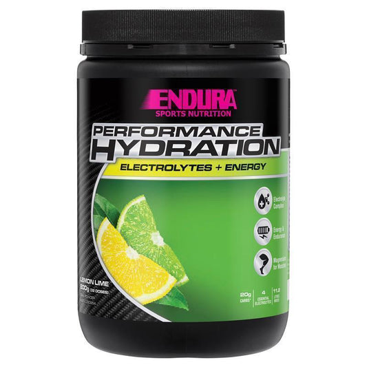 Endura Performance Hydration Lemon Lime 800g - Electrolyte Complex for Energy & Endurance-Auzzi Store