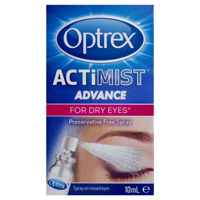 Optrex Advance Actimist Preservative Free Dry Eye Spray - 10ml