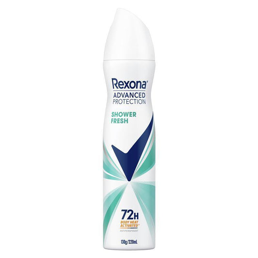 Rexona Advanced Shower Fresh Antiperspirant for Women, 220ml