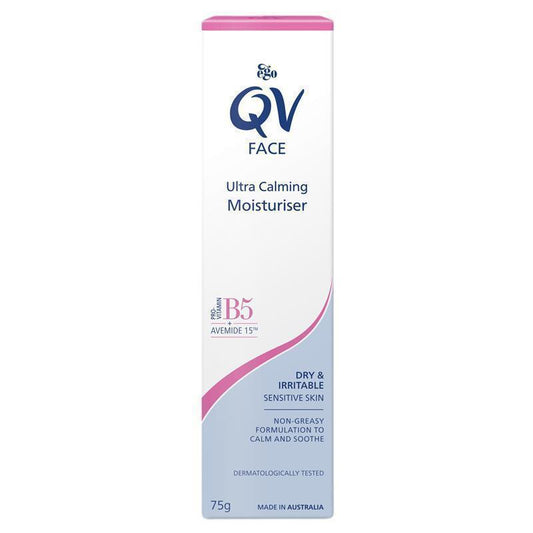 QV Face Ultra Calming Moisturiser - 75g for Sensitive Skin-Auzzi Store