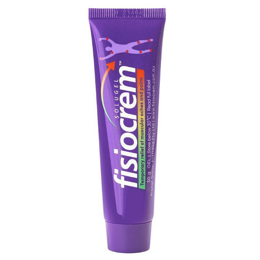 Fisiocrem Solugel 30g - Natural Pain Relief Gel - Auzzistore