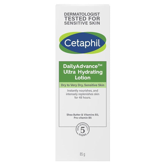 Cetaphil Daily Advance 85g - Ultra Hydrating Lotion for Sensitive Skin-Auzzi Store