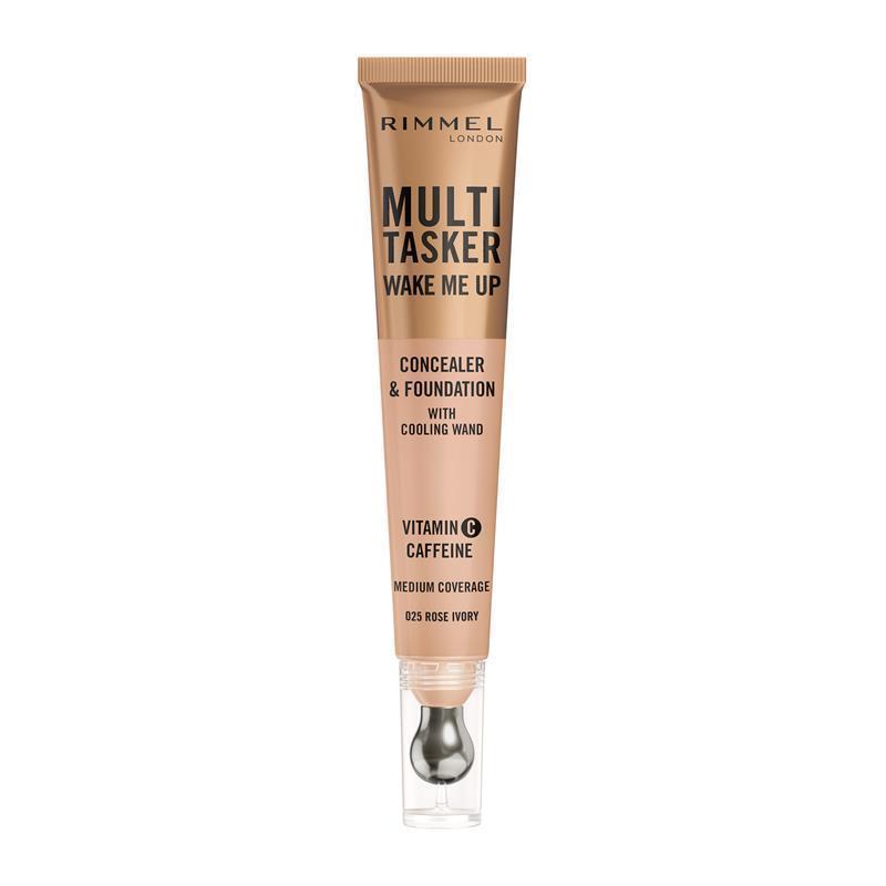 Rimmel Multi Tasker Wake Me Up Concealer & Foundation 025 Rose Ivory