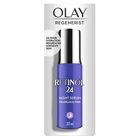 Olay Regenerist Retinol 24 Night Serum - Fragrance Free 30ml - Auzzi Store