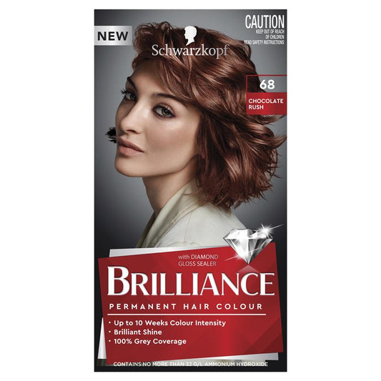 Schwarzkopf Brilliance 68 Chocolate Rush - Permanent Hair Color 60ml – view 2