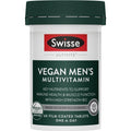 Swisse Ultivite Vegan Men's Multivitamin 60 Tablets with B12 & Iron