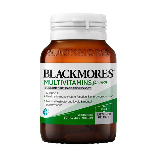 Blackmores Multivitamin for Men - Sustained Release 60 Tablets - Auzzistore