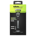 Gillette Labs Exfoliating Razor with Magnetic Stand + 2 Blade Refills - Effortless Shaving