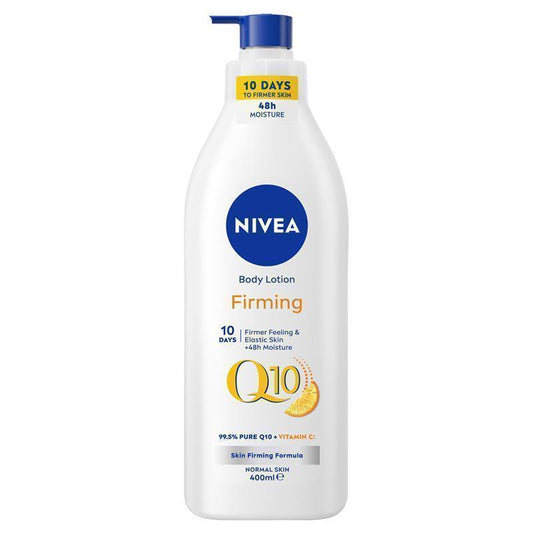NIVEA Body Firming Lotion Q10 Plus Vitamin C Normal Skin 400ml - Firming and Hydrating Lotion-Auzzi Store